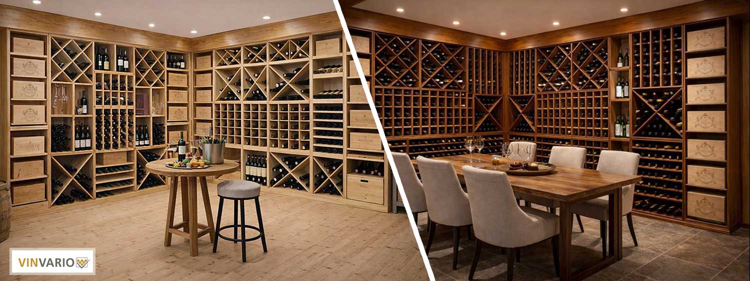 VINVARIO - Scaffali per il vino 60 cm