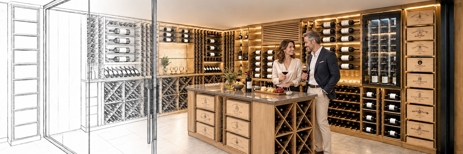 Soluzioni su misura per cantine private