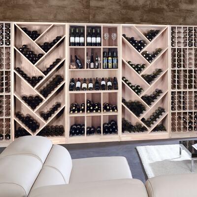 Immagine del prodotto per 'Cantinetta vino PRESTIGE 11.1 e 11.2 in legno massiccio rovere'