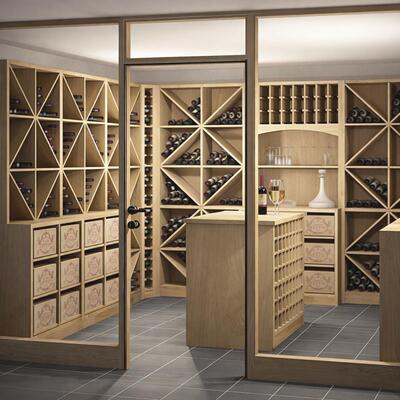Immagine del prodotto per 'Portabottiglie PRESTIGE di alta qualit� in lengo rovere'