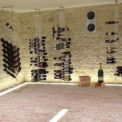 Immagine del prodotto per 'Portabottiglie vino LUCIDA in acrilico'