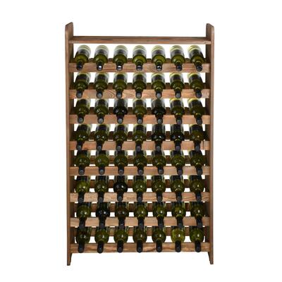 Immagine del prodotto per 'Portabottiglie vino OPTIPLUS mod.3 marrone+pannello'