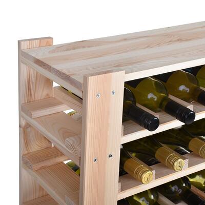 Immagine del prodotto per 'Portabottiglie vino FACILE naturale, per 56 bottiglie'