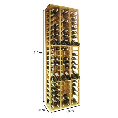 Immagine del prodotto per 'Cantinetta vino PROVINALIA in legno per 156 bottiglie'