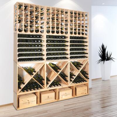 Immagine del prodotto per 'Portabottiglie vino LINEA in legno di pino'