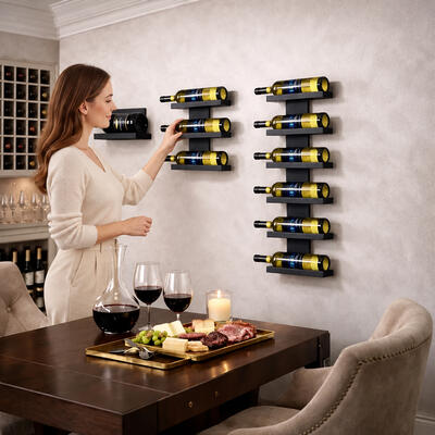 Immagine del prodotto per 'Portabottiglie vino BLACK PURE in metallo'