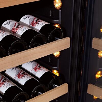 Immagine del prodotto per 'Frigorifero per vino monozona WLB-360F-MIX, 127cm, 115 bottiglie'