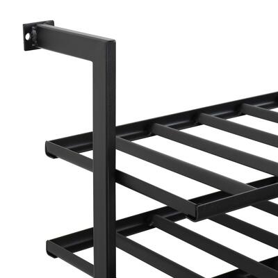 Immagine del prodotto per 'Portabottiglie in metallo BLACK PURE per il montaggio a parete, H 100 cm'