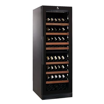 Immagine del prodotto per 'Cantinetta vino a due zone WLB-460DFLD-Mix, 172 cm, 124-163 bottiglie'
