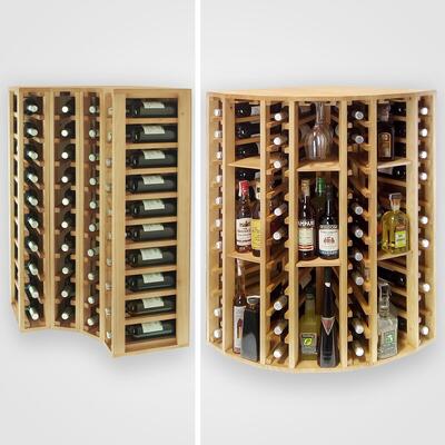 Immagine del prodotto per 'Cantinetta vino in legno PROVINALIA ( ad angolo )'