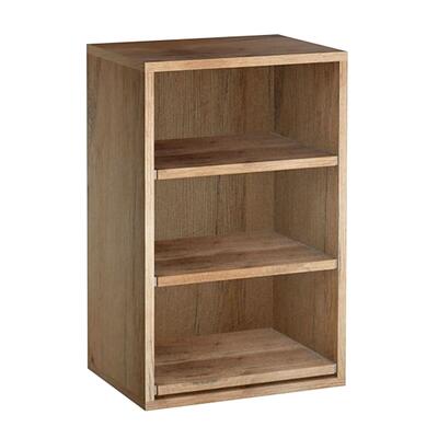 Immagine del prodotto per 'Modulo con 3 ripiani estraibili per casse (fino a 19 cm di altezza), L 45 x P 33 cm, stretto, Rovere rustico'