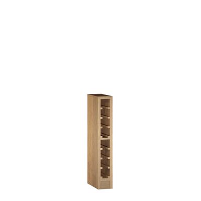 Immagine del prodotto per 'Portabottiglie PRESTIGE 13, legno rovere tinto marrone'