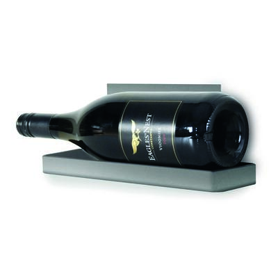 Immagine del prodotto per 'Portabottiglie da parete per 1 bottiglia 0.75l, colore argento'