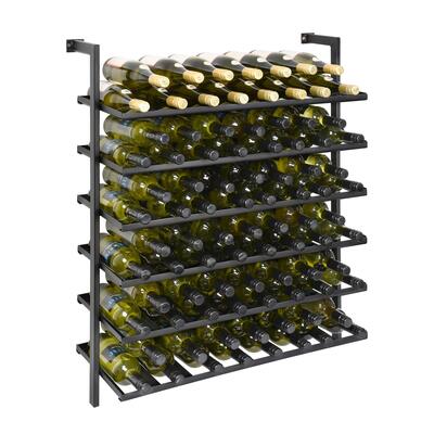 Immagine del prodotto per 'Portabottiglie in metallo BLACK PURE per il montaggio a parete, H 100 cm'