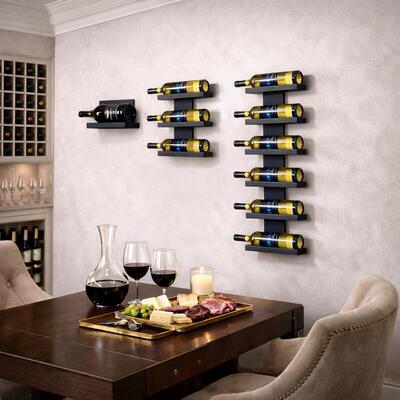 Immagine del prodotto per 'Portabottiglie vino BLACK PURE in metallo'