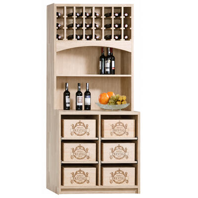 Immagine del prodotto per 'Portabottiglie vino Prestige 6 in legno rovere'