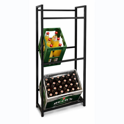 Immagine del prodotto per 'Scaffale in metallo per casse di bevande e di stocchaggio, L 50 cm'