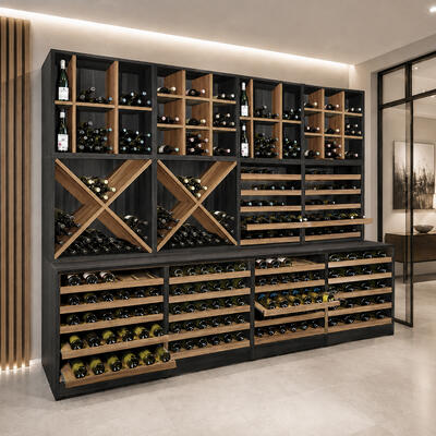Immagine del prodotto per 'Sistema di scaffalature per vini CAVEPRO in frassino/rovere selvatico'