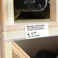 Immagine del prodotto per 'Set di 6 binari per etichette H 2,4 x L 50 cm'