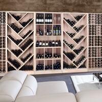 Immagine del prodotto per 'Cantinetta vino PRESTIGE 11.1 e 11.2 in legno massiccio rovere'