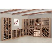 Immagine del prodotto per 'Portabottiglie PRESTIGE in legno di rovere tinto marrone'
