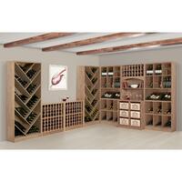 Immagine del prodotto per 'Portabottiglie vino PRESTIGE 2 legno rovere, marrone'
