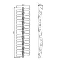 Immagine del prodotto per 'Portabottiglie SALERNO, transparent in acrilico'