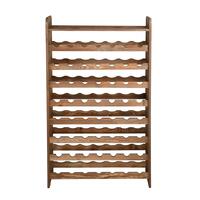 Immagine del prodotto per 'Portabottiglie vino OPTIPLUS mod.3 marrone+pannello'