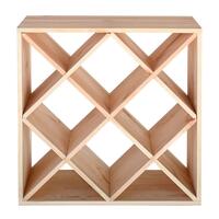 Immagine del prodotto per 'Portabottiglie modulo a ROMBO 60 cm, naturale'