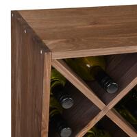 Immagine del prodotto per 'Portabottiglie vino 60 cm, modulo a rombo, marrone'