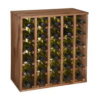 Immagine del prodotto per 'Portabottiglie vino 60 cm, modulo QUADRI, marrone'