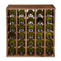 Immagine del prodotto per 'Portabottiglie vino 60 cm, modulo QUADRI, marrone'