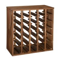 Immagine del prodotto per 'Portabottiglie vino 60 cm, modulo QUADRI, marrone'