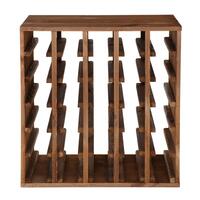 Immagine del prodotto per 'Portabottiglie vino 60 cm, modulo QUADRI, marrone'