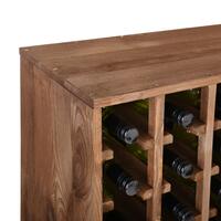 Immagine del prodotto per 'Portabottiglie vino 60 cm, modulo QUADRI, marrone'
