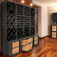 Immagine del prodotto per 'Portabottiglie vino CUBE 52 in legno, tobacco'