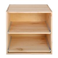Immagine del prodotto per 'Portabottiglie Cubo 52 cm estraibile , naturale'