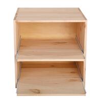 Immagine del prodotto per 'Portabottiglie Cubo 52 cm estraibile , naturale'