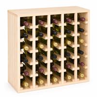Immagine del prodotto per 'Cantinetta vino QUADRI per 30 bottiglie, in legno'