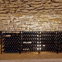 Immagine del prodotto per 'Portabottiglie BLACK PURE in metallo, verniciato a polvere nero'
