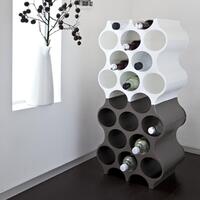 Immagine del prodotto per 'Portabottiglie vino con SET-UP sintetico/ nero'
