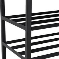 Immagine del prodotto per 'Portabottiglie in metallo BLACK PURE, modello 7, verniciato a polvere nera'