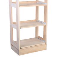 Immagine del prodotto per 'Portabottiglie 60 cm, base 45 cm di larghezza, naturale'