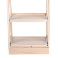 Immagine del prodotto per 'Portabottiglie 60 cm, base 45 cm di larghezza, naturale'
