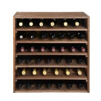 Immagine del prodotto per 'Portabottiglie vino 60 cm, modulo LINEA, marrone'
