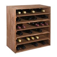 Immagine del prodotto per 'Portabottiglie vino 60 cm, modulo LINEA, marrone'