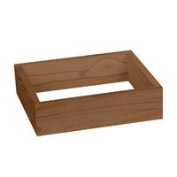 Immagine del prodotto per 'Portabottiglie 60 cm, base 30 cm di larghezza,mordenzata marrone'