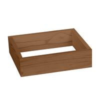 Immagine del prodotto per 'Portabottiglie 60 cm, base 30 cm di larghezza,mordenzata marrone'