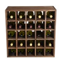 Immagine del prodotto per 'Portabottiglie 60 cm, Griglia, legno di pino tinto marrone'