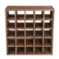 Immagine del prodotto per 'Portabottiglie 60 cm, Griglia, legno di pino tinto marrone'